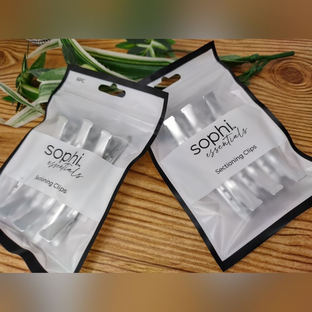 Sophie Essentials Sectioning Clips 2 Sets 6 Clips Each